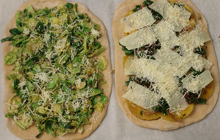 Vegetarian Fall Flatbread
