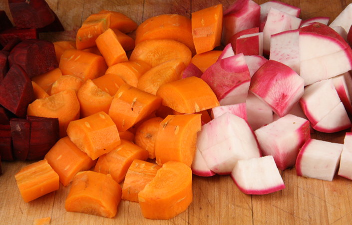 Basic Roasted Root Vegetables