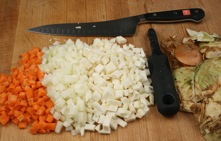 Celeriac Mire Poix