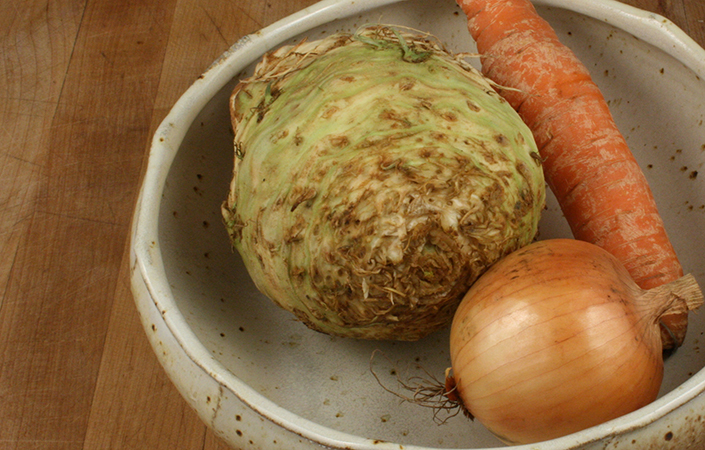 Celeriac Mire Poix