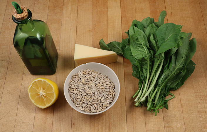 Arugula Pesto by Early Morning Farm CSA