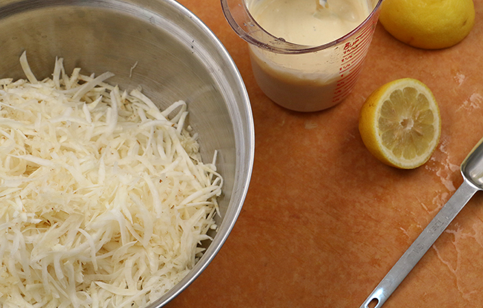 Celeriac Remoulade by Early Morning Farm CSA