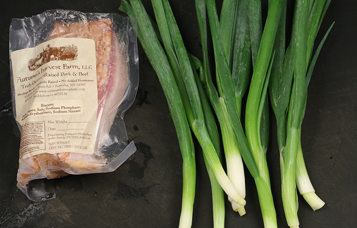 Bacon Wrapped Scallions by Early Morning Farm CSA