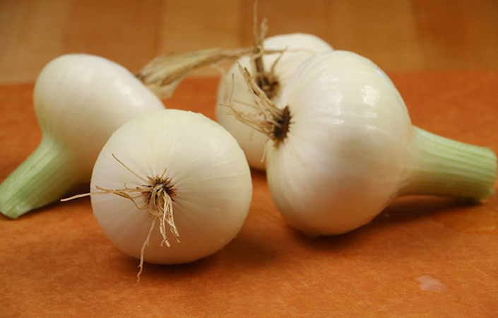 Balsamic Roasted Onions by Early Morning Farm CSA
