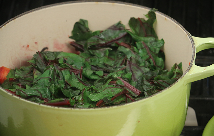Butter Braised Beets and Carrots by Early Morning Farm CSA