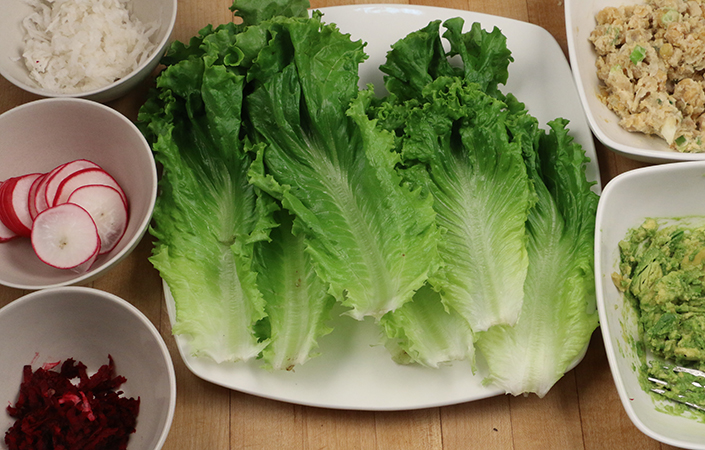 Letttuce Wraps Without a Recipe by Early Morning Farm CSA
