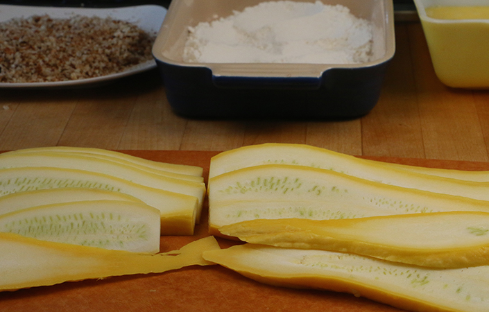 Summer Squash Parmesan