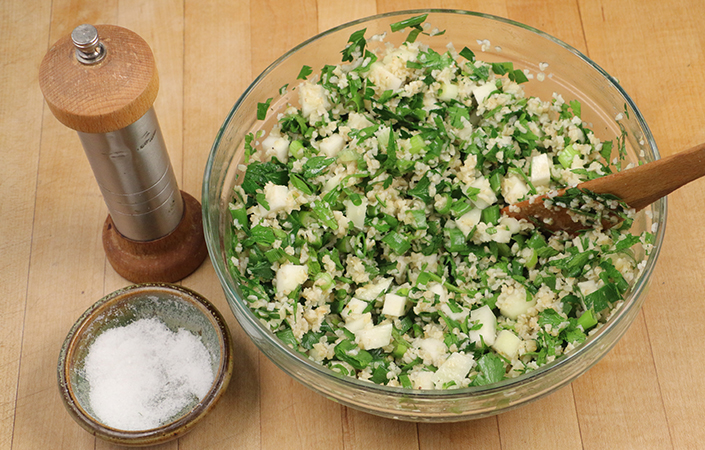 Springtime Tabouli by Early Morning Farm CSA