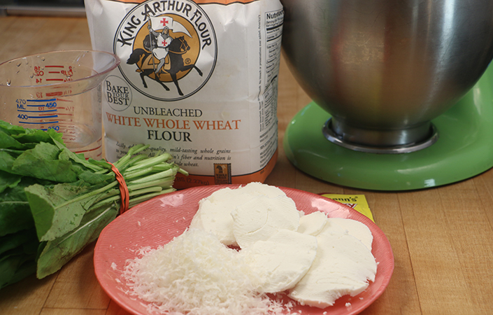 Arugula White Pizza