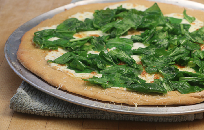 Arugula White Pizza
