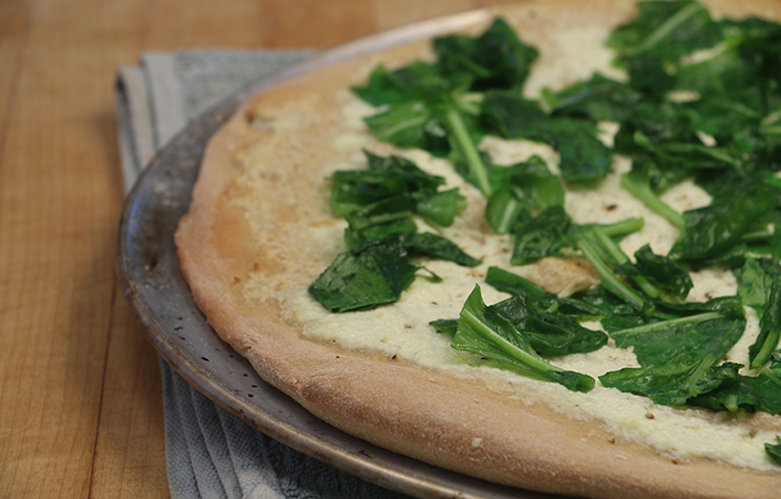 Arugula White Pizza