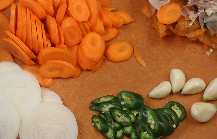 Refrigerator Carrot Escabeche
