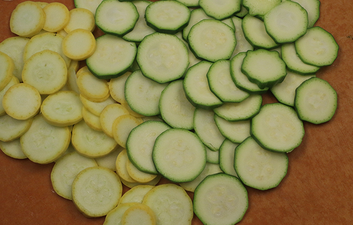 Summer Squash Frittata by Early Morning Farm CSA