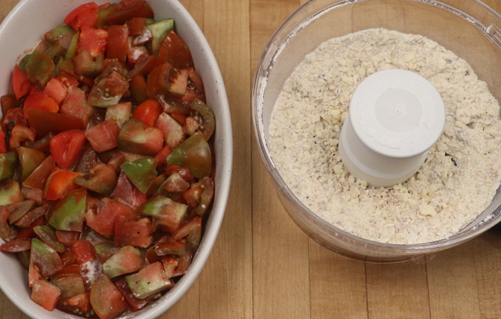 Heirloom Tomato Crisp