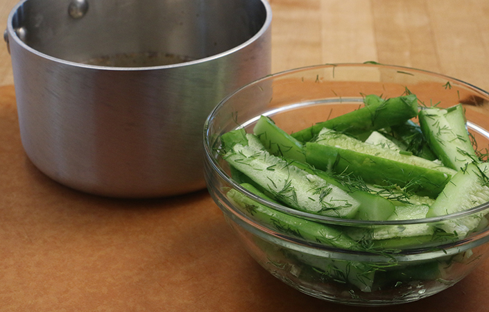 Refrigerator Dill Pickles