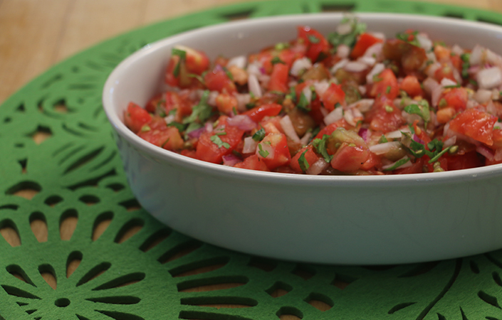 Easy Pico De Gallo by Early Morning Farm CSA