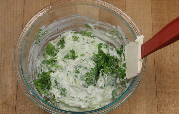 Cilantro Tzatziki Sauce by Early Morning Farm