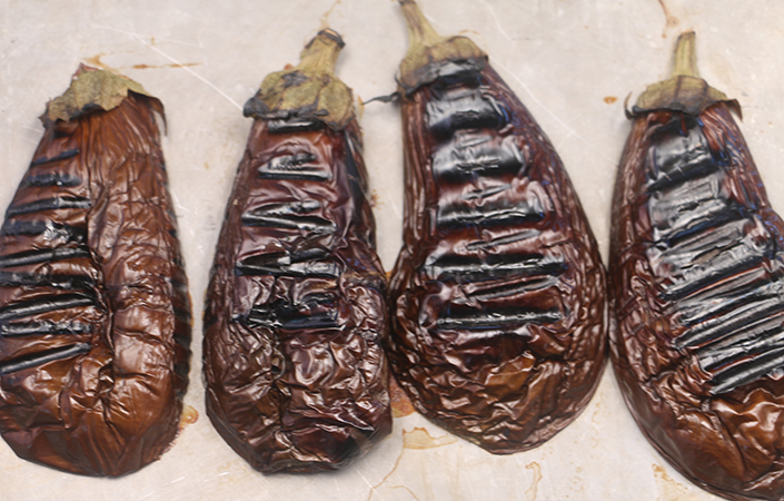 Baba Ghanoush - Smoky Eggplant Dip