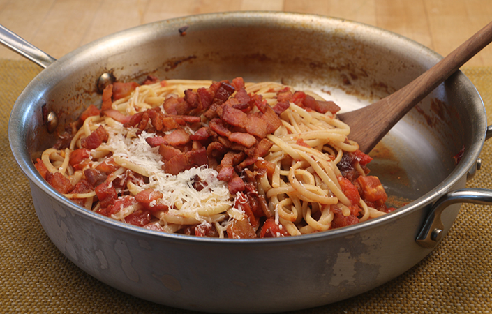 Bacon Tomato Pasta