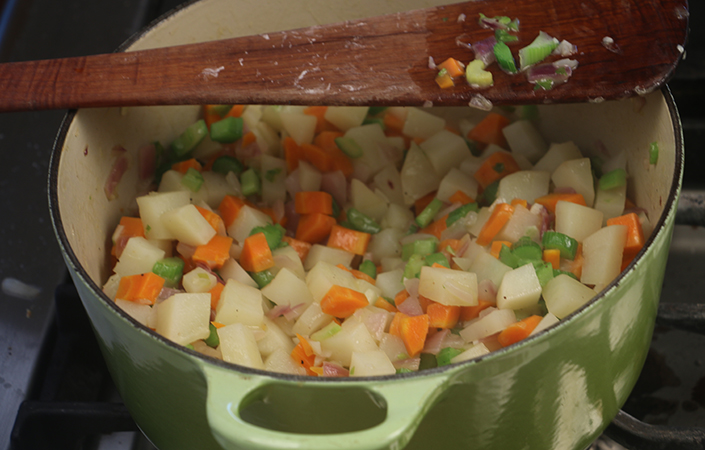 Potato & Celery Chowder