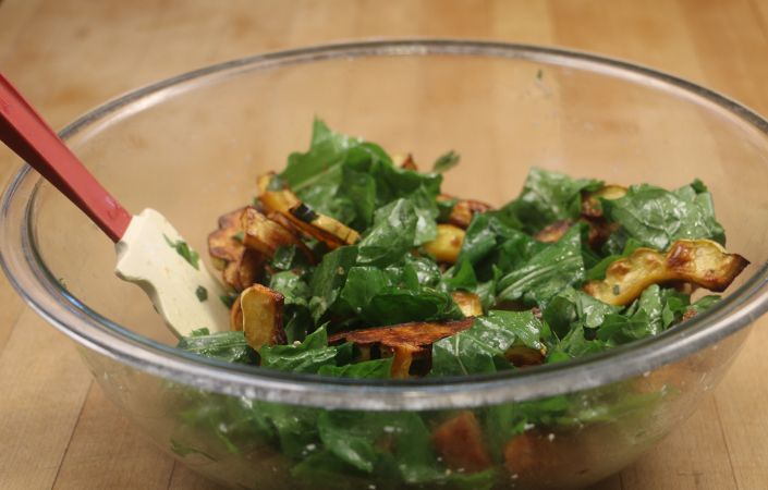 Delicata Squash Panzanella