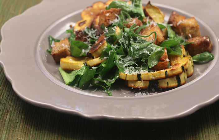 Delicata Squash Panzanella