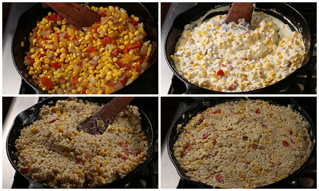 Rice, Corn, Pepper Casserole