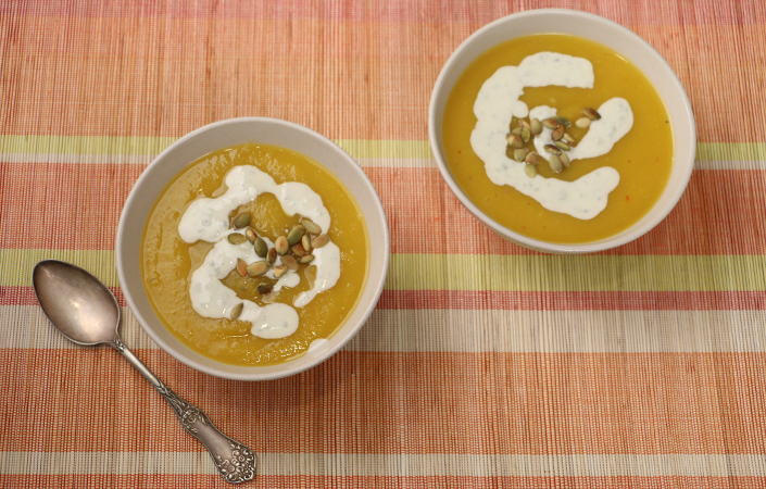 Butternut Squash Apple Soup