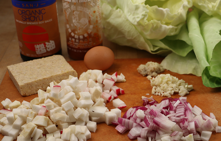Tempeh Cabbage Rolls