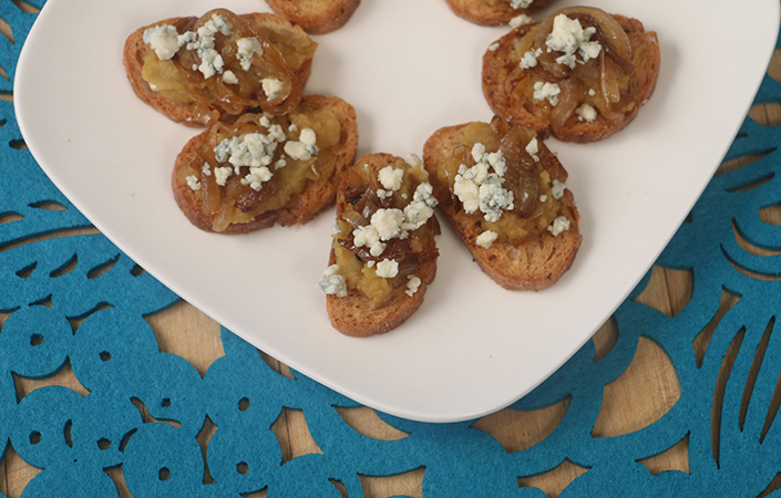 Acorn Squash Crostini