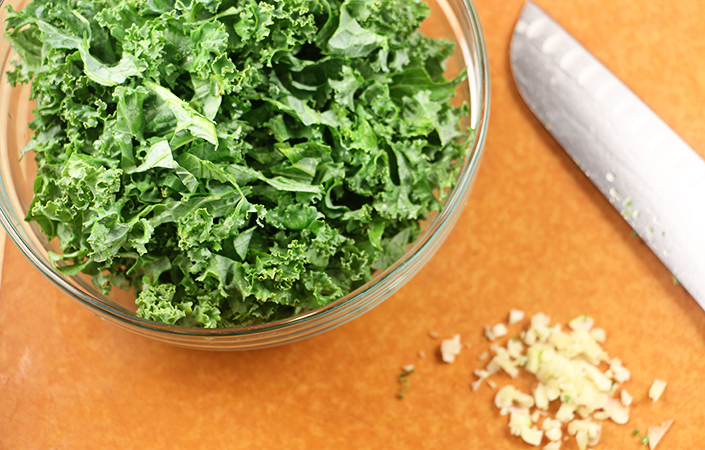 Acorn Squash Rings with Kale Quinoa Pilaf