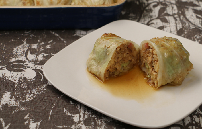 Asian Cabbage Rolls