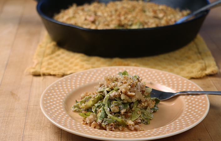 Brussels Sprouts Gratin