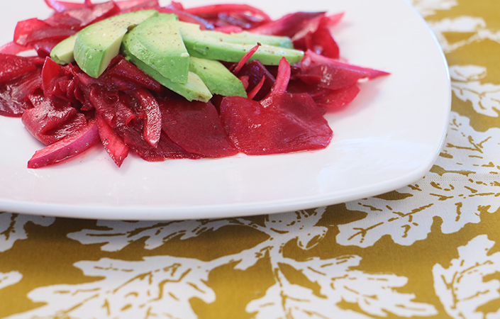 Avocado Beet Salad