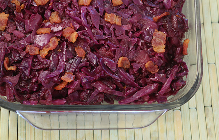 Braised Cabbage & Apples