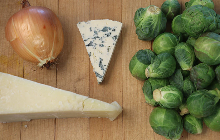 Brussels Sprouts Risotto