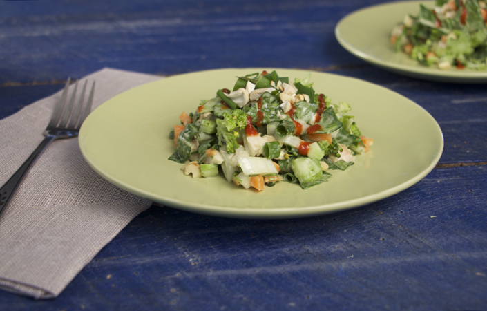 Bok Choy Chopped Salad