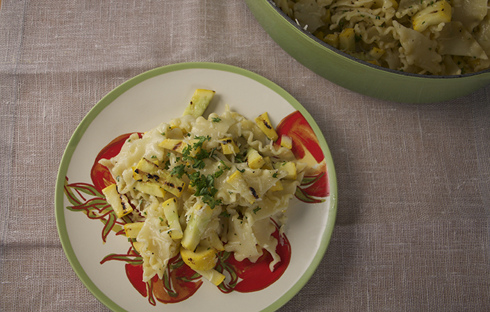 Summer Squash Pasta Salad