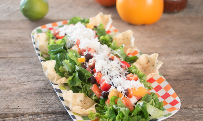 Black bean Salad with Chipotle Vinaigrette-4