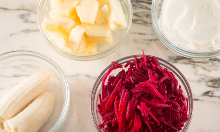 Pineapple Beet Smoothie