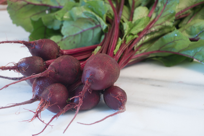 Pan-crisped Beet Salad with Buttermilk Dressing
