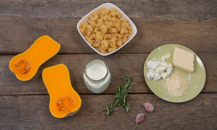 Butternut Squash Macaroni & Cheese