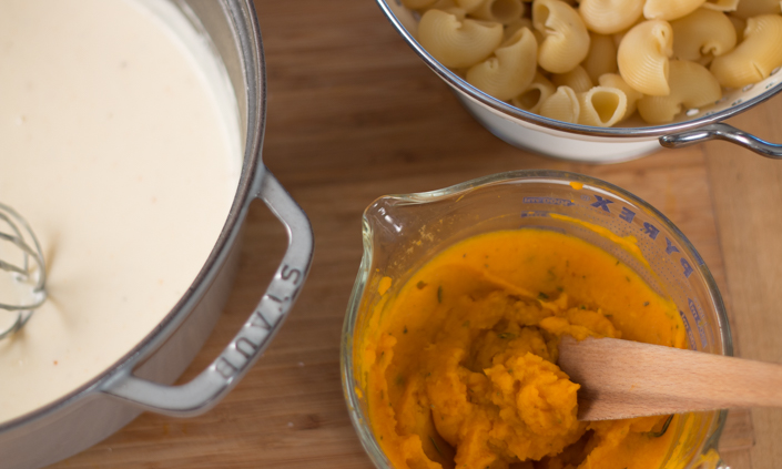 Butternut Squash Macaroni & Cheese