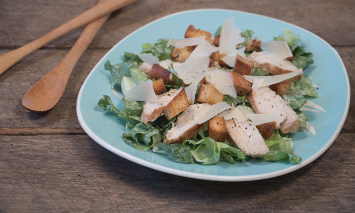 Escarole Caesar Salad