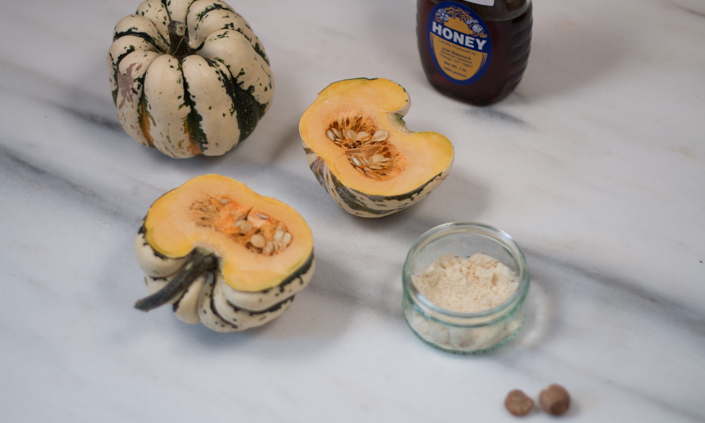 Honey-Almond Winter Squash