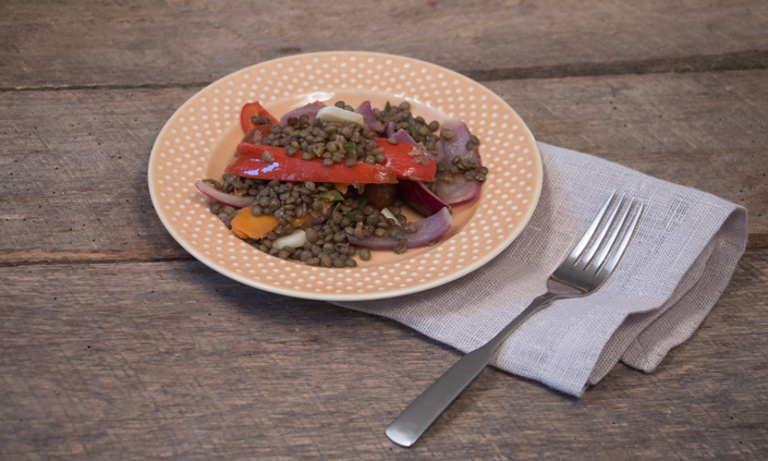 Sweet & Sour Lentils