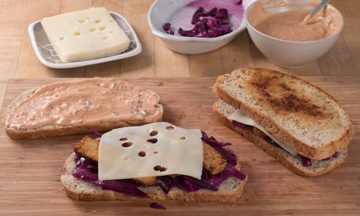 Tempeh Rueben