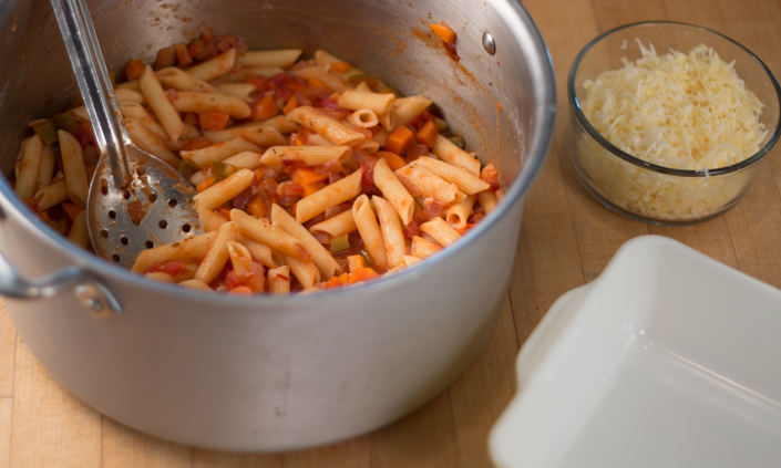 Vegetable Baked Ziti