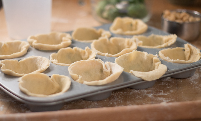 MIni Vegetable Pot Pies