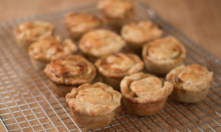 MIni Vegetable Pot Pies